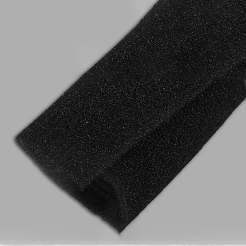 RETICULATED BLACK /DARK CHARCOAL 20PPI